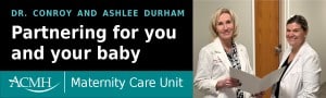 ACMH Maternity Care Unit Billboard